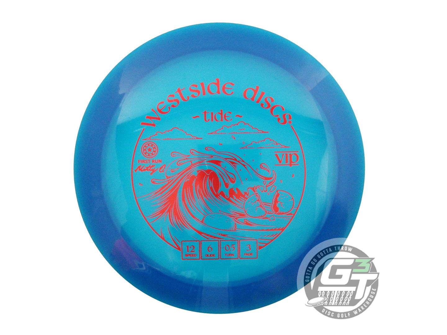USED Westside Discs [ORUM] First Run VIP Tide 173g Blue Fairway Driver Golf Disc