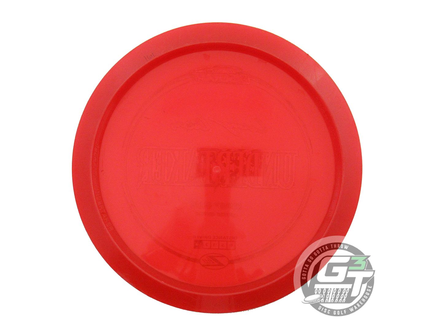 USED Discraft [ELLIS] Z Lite Undertaker 163g Red Holo Star Foil Driver Golf Disc
