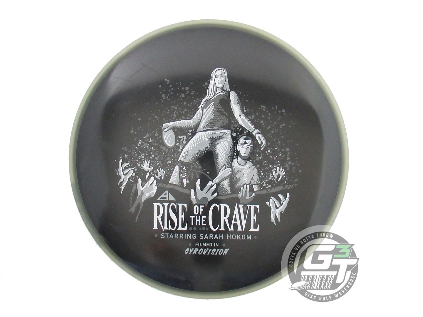 USED Axiom Discs [HOKOM] Eclipse R2 Neutron Crave 168g Glow Rim Driver Disc
