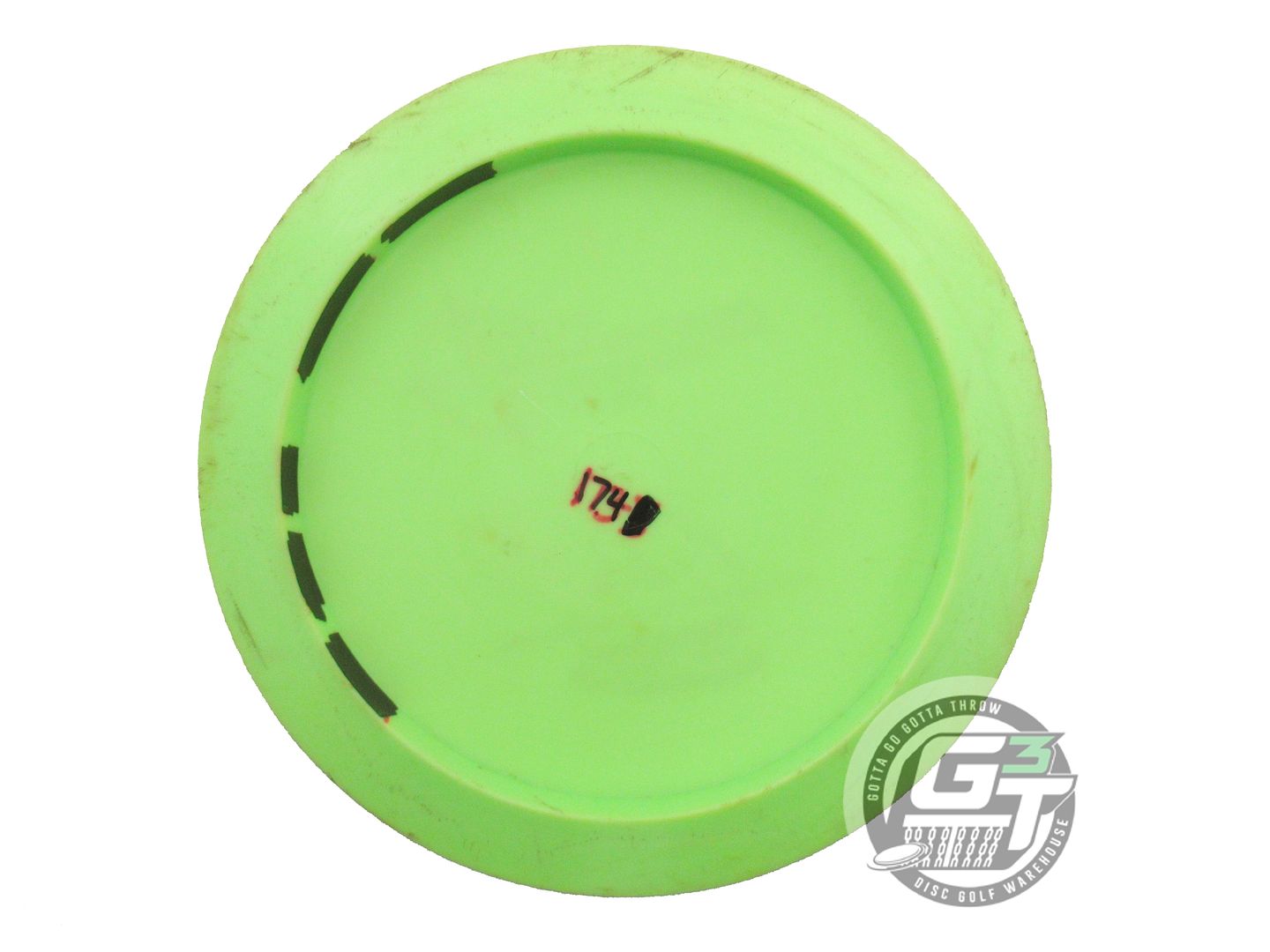 USED Innova [WYSOCKI] Star Destroyer 174g Lime Silver FOil Driver Golf Disc