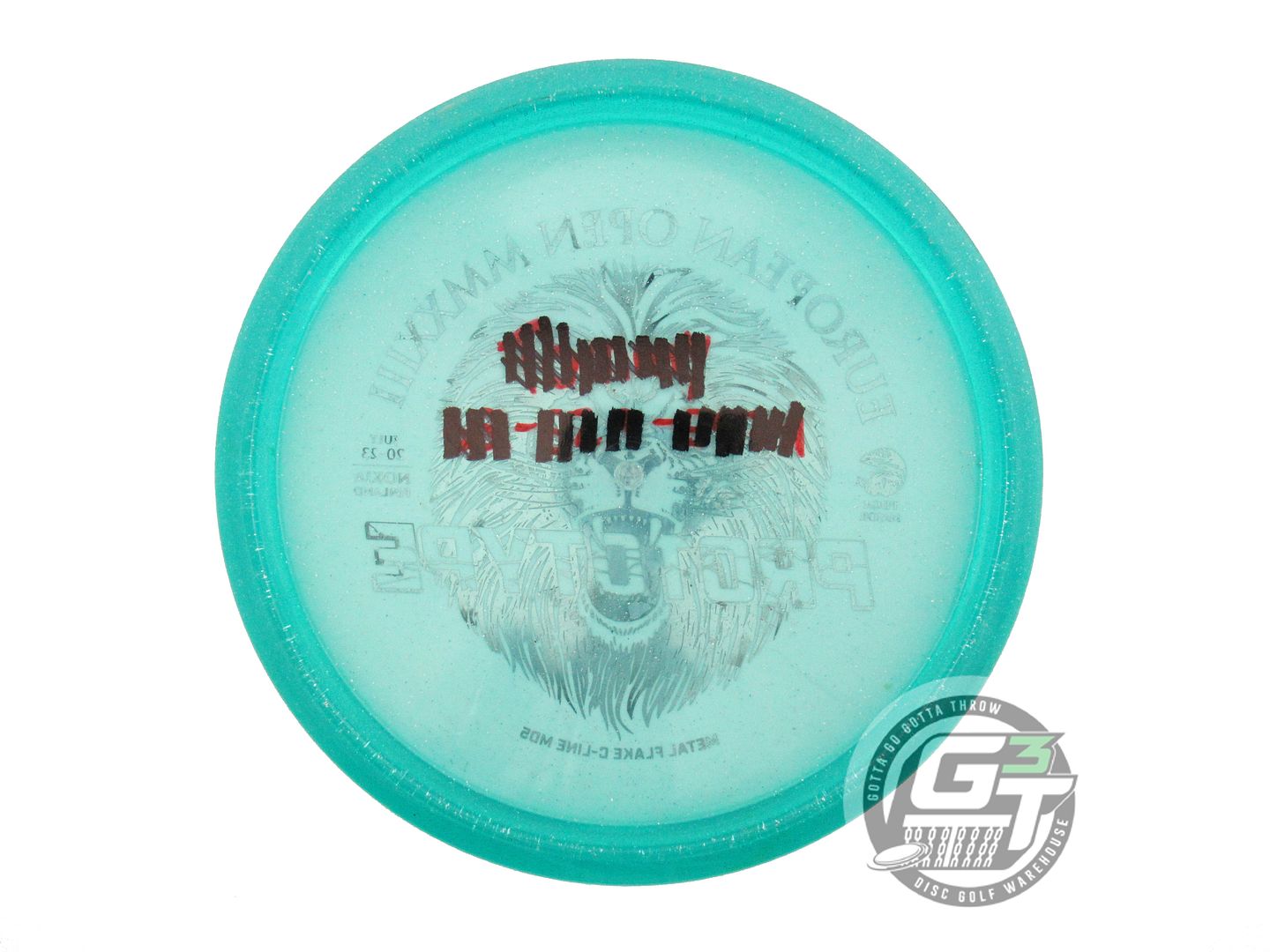 USED DiscMania PROTO Metal Flake C-Line MD5 175g Seafoam Midrange Golf Disc
