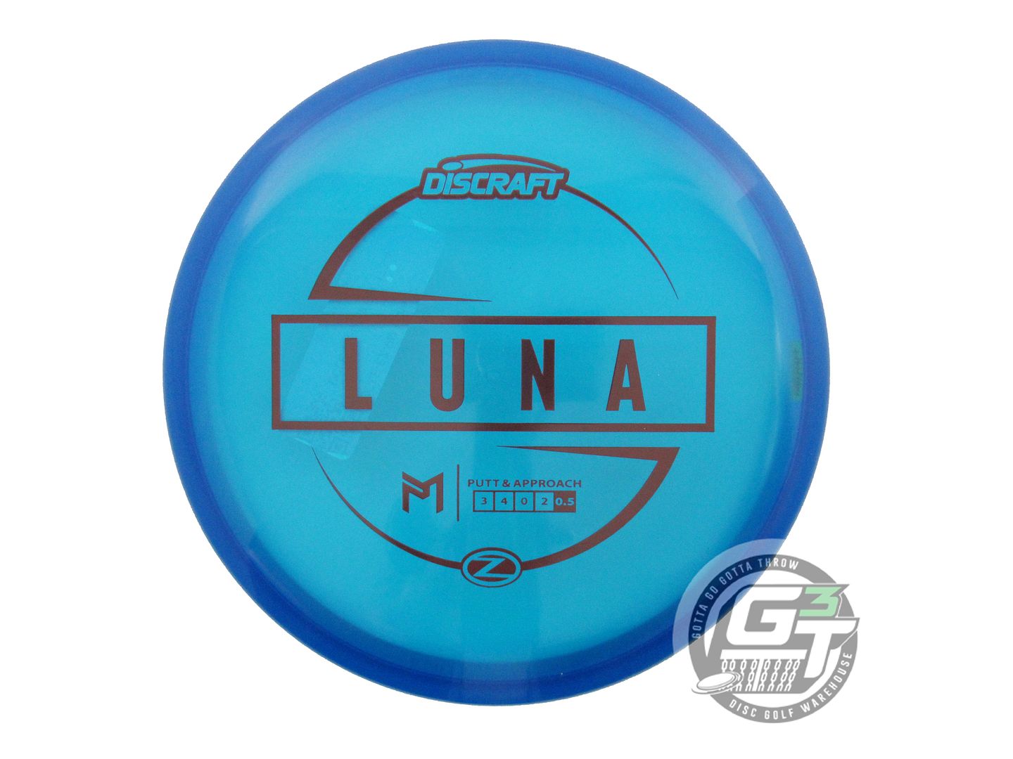 Discraft Paul McBeth Signature Elite Z Luna Putter Golf Disc (Individually Listed)