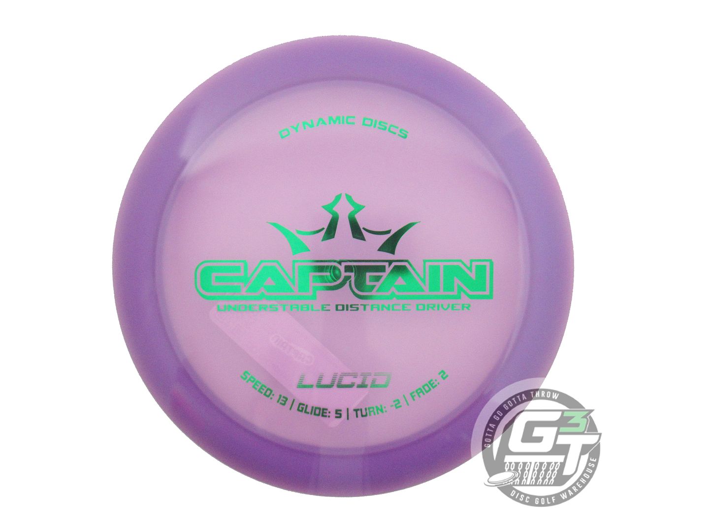 Dynamic Discs Lucid Captain Distance Driver Golf Disc (Individually Listed) - Gotta Go Gotta Throw