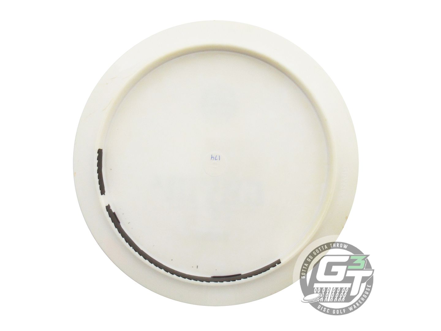 USED Kastaplast K1 Grym X 174g White Brown Stamp Distance Driver Golf Disc