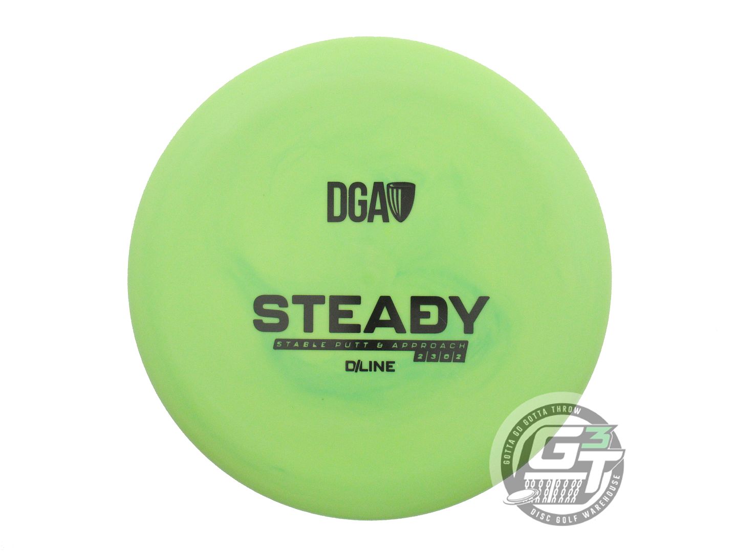 DGA D-Line Steady Putter Golf Disc (Individually Listed)