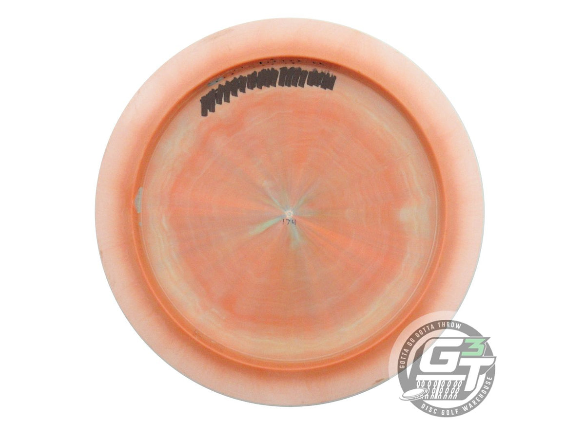 USED Discraft [McBETH] Z Hades 174g Orange Silver Tron Foil Driver Golf Disc