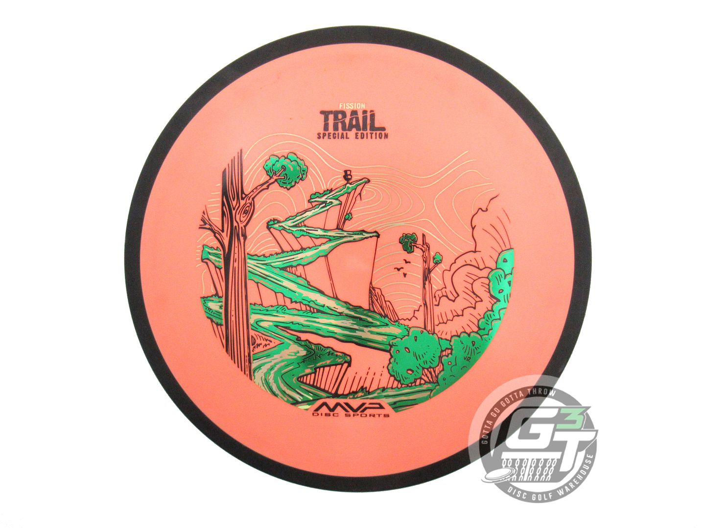 USED MVP Disc Sports [SE] Fission Trail 164g Orange Driver Golf Disc