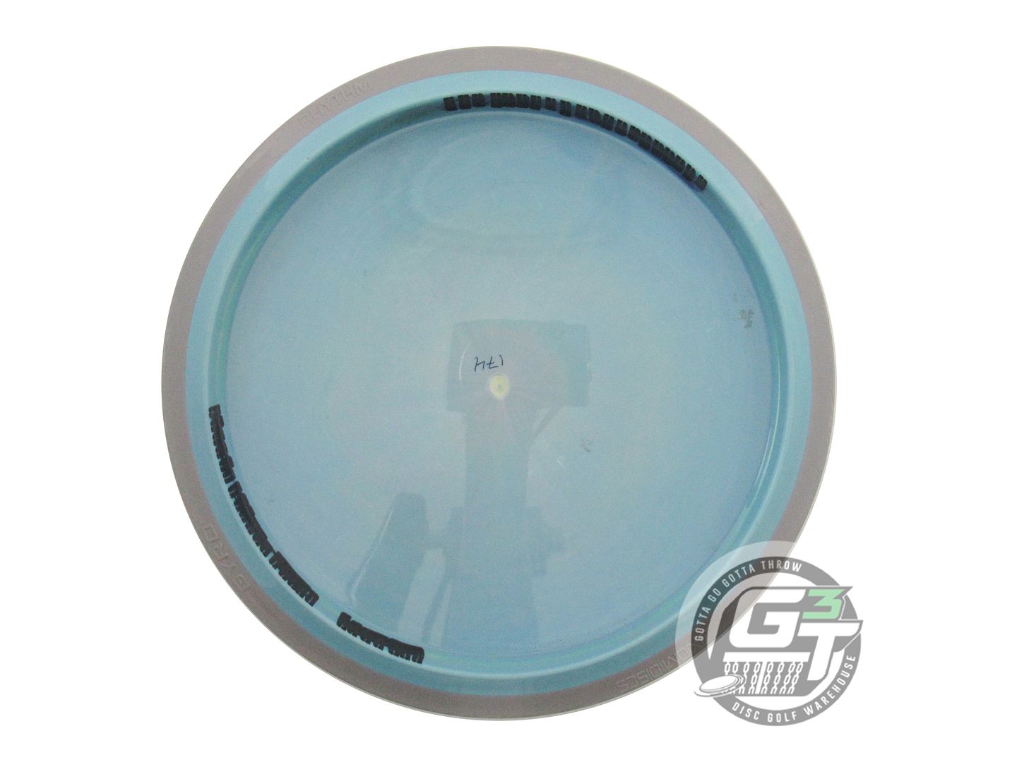 USED Axiom Discs Neutron Rhythm 174g Blue Gray Rim Distance Driver Golf Disc