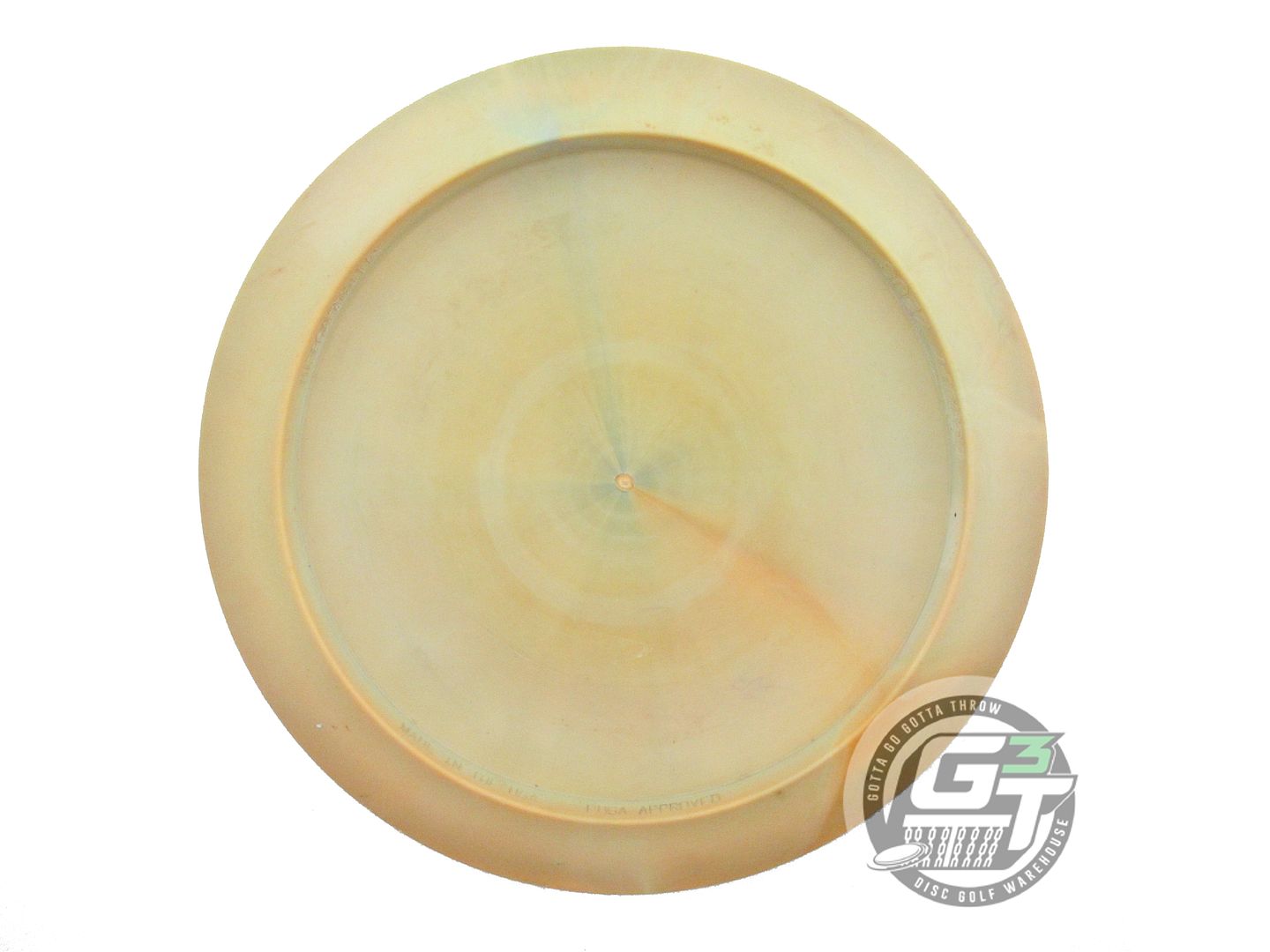 USED Discraft [McBETH] ESP Zeus 173g Marigold-Tan Teal Foil Driver Golf Disc