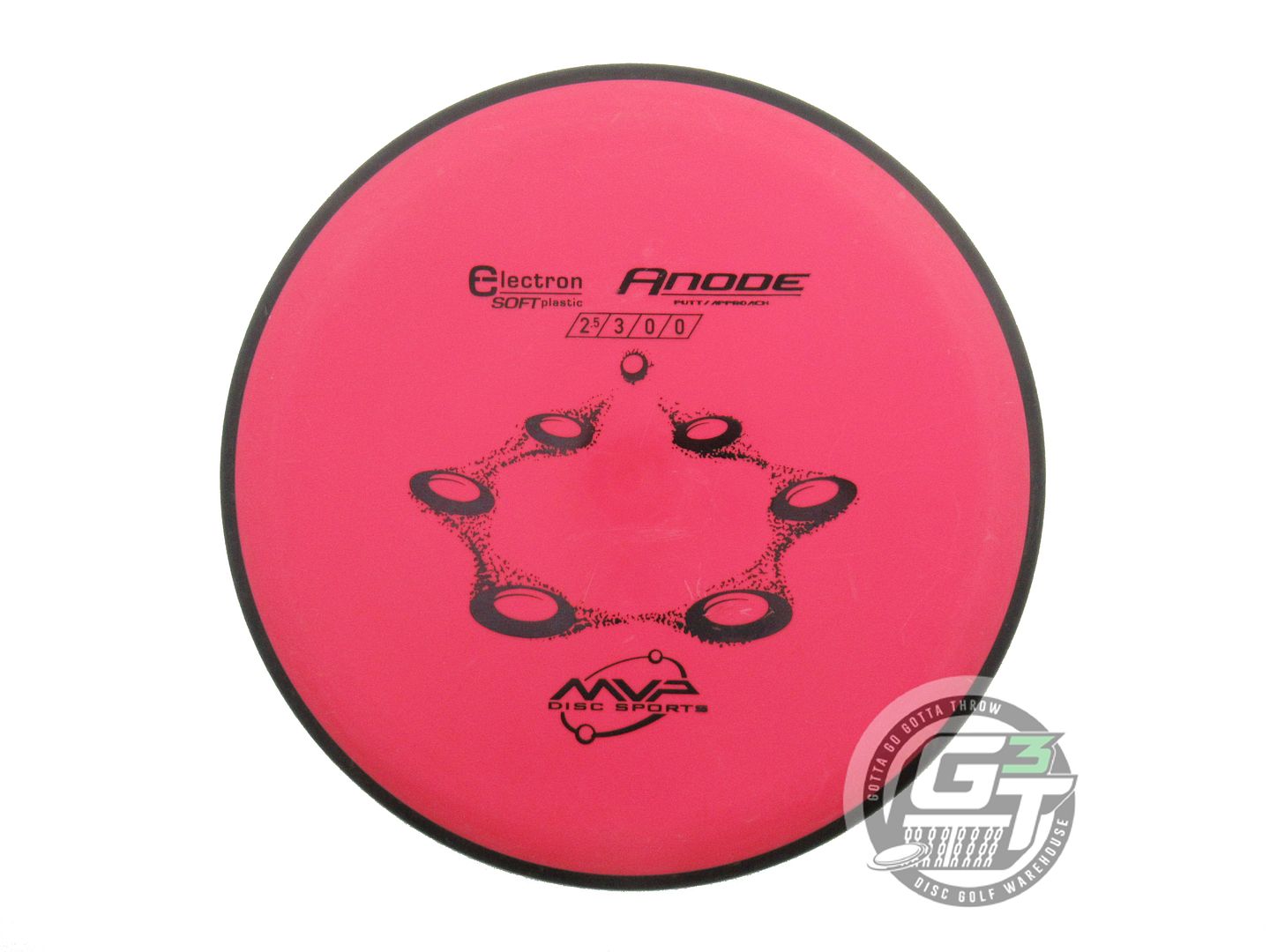 USED MVP Disc Sports Electron Soft Anode 174g Red Putter Golf Disc