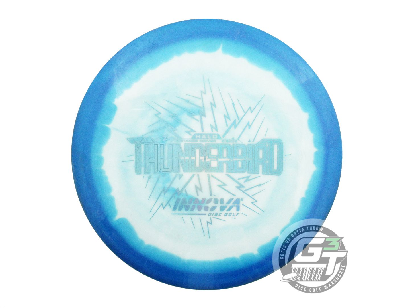 USED Innova Halo Star Thunderbird 175g Blue-White Distance Driver Golf Disc