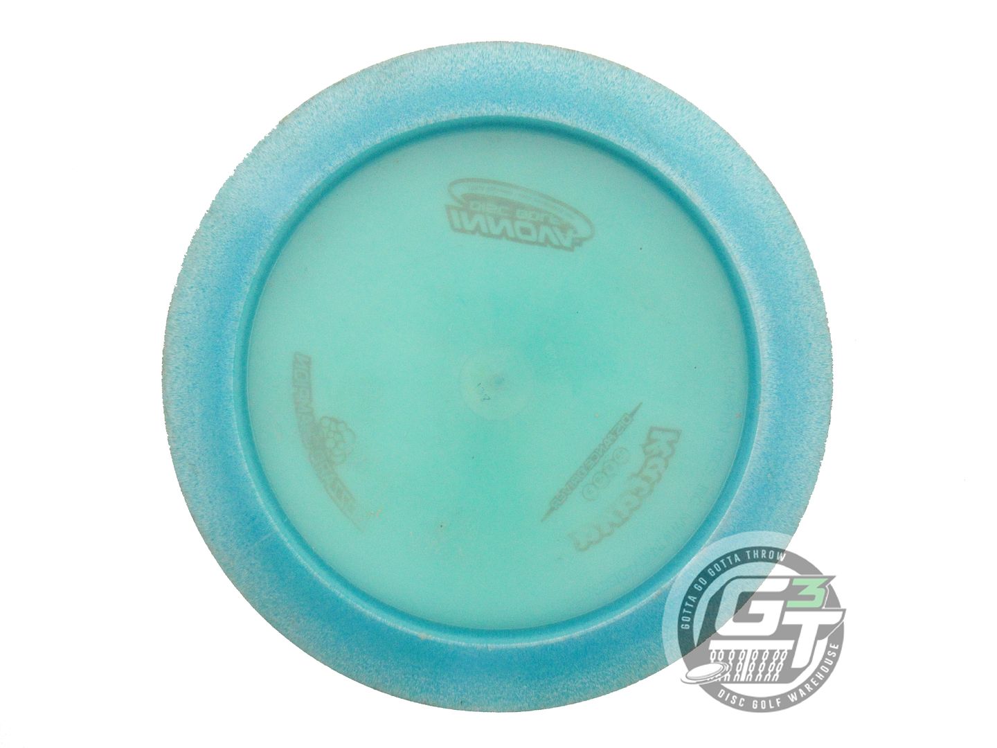 USED Innova Blizzard Katana 138g Teal Gold Foil Distance Driver Golf Disc