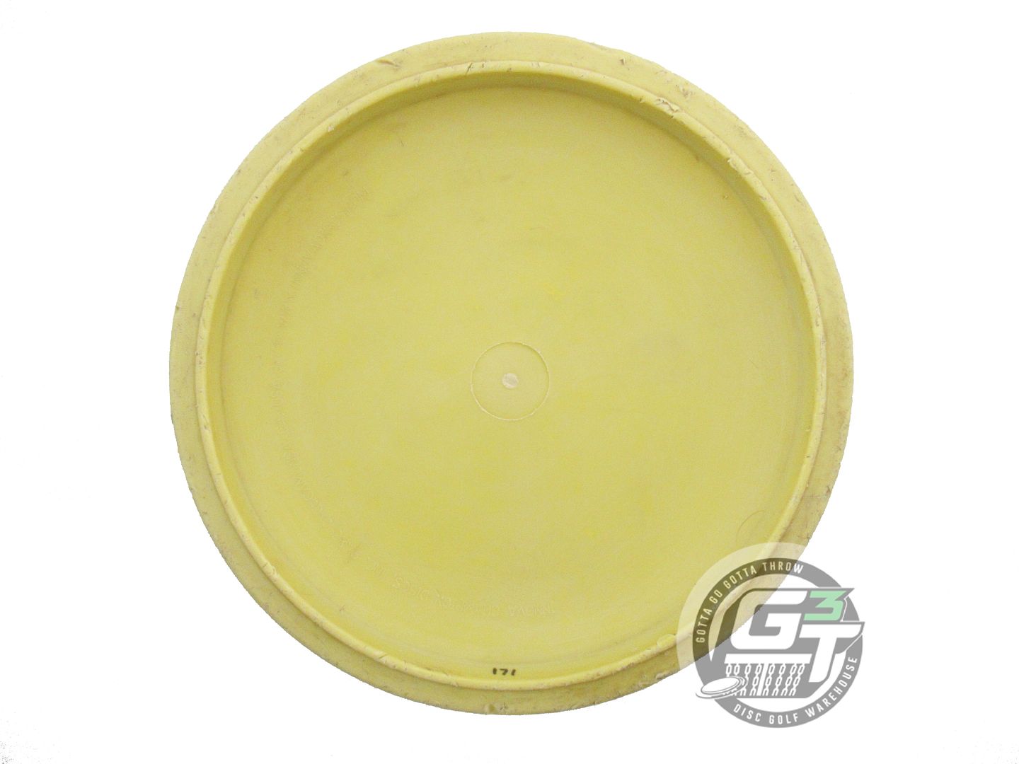 USED Innova DX Gator 171g Yellow Silver Foil Midrange Golf Disc