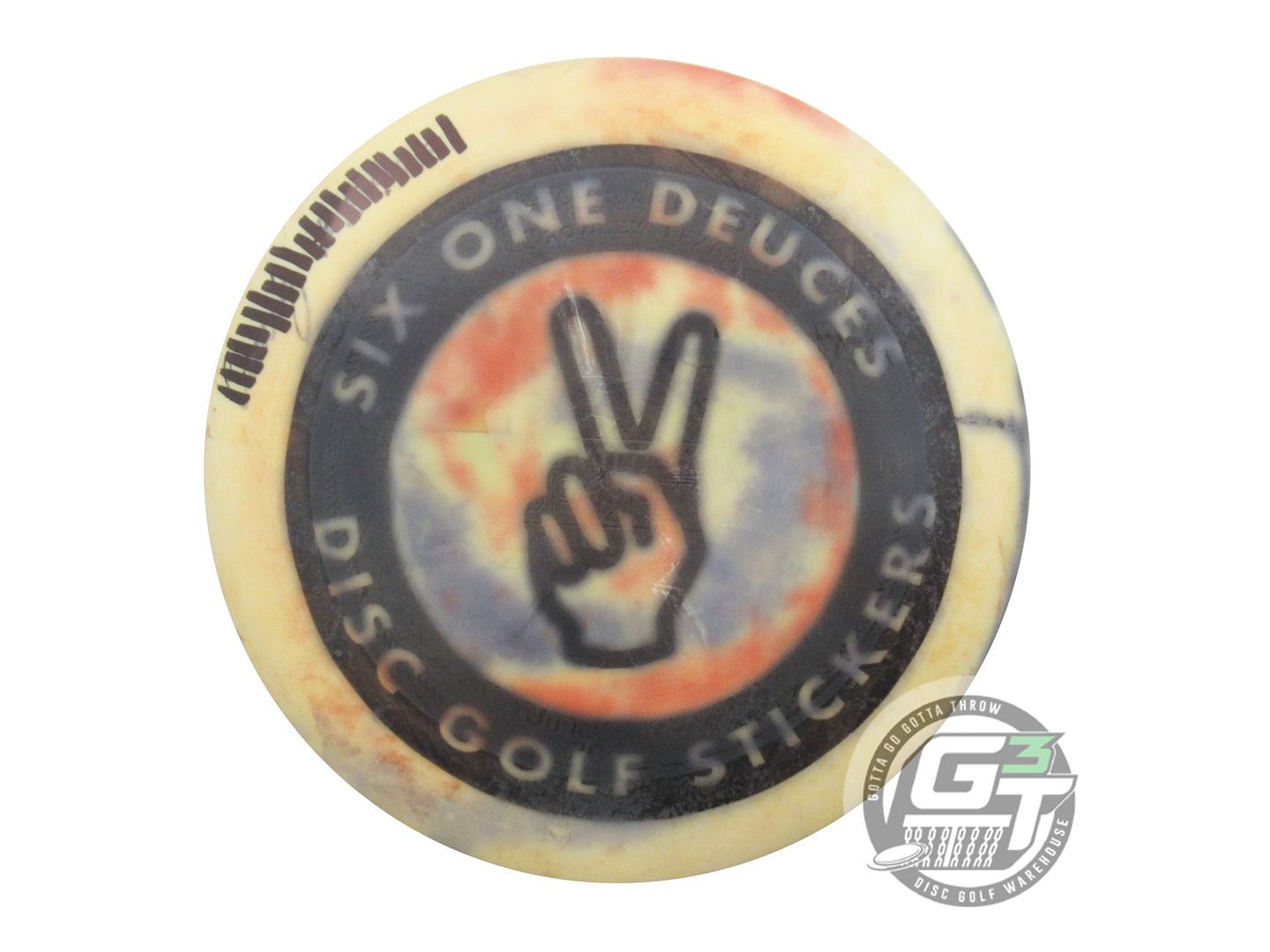 USED Innova Star Destroyer 175g Cream HOME DYED Distance Driver Golf Disc