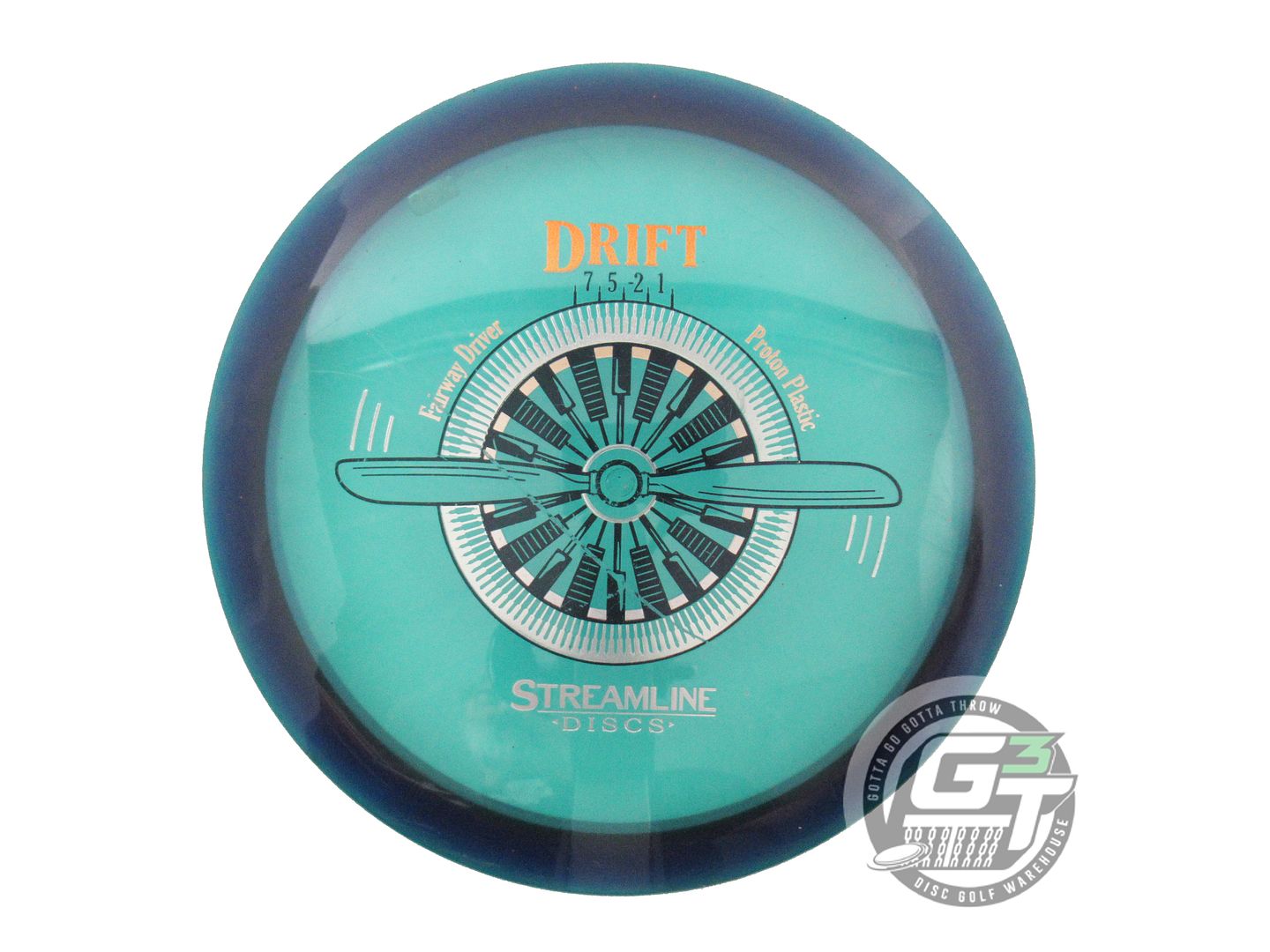 USED Streamline Discs Proton Drift 169g Blue Distance Driver Golf Disc