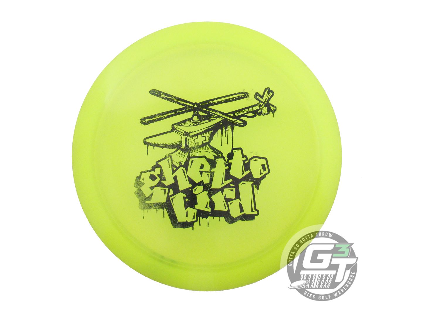 USED Innova Champion Firebird 172g Yellow Black Stamp Distance Driver Golf Disc