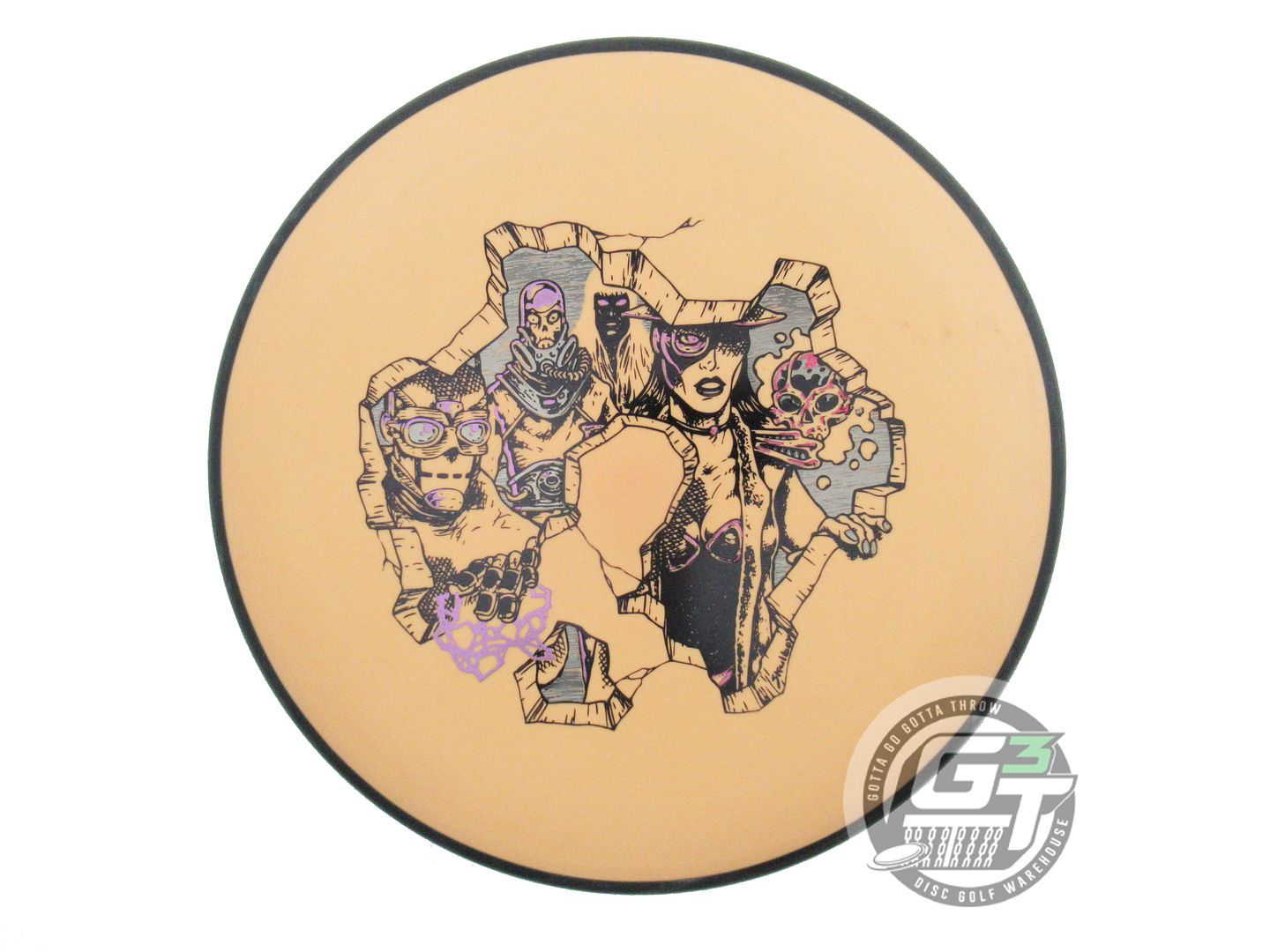 USED MVP Disc Sports SKULBOY Electron Nomad 165g Peach Putter Golf Disc