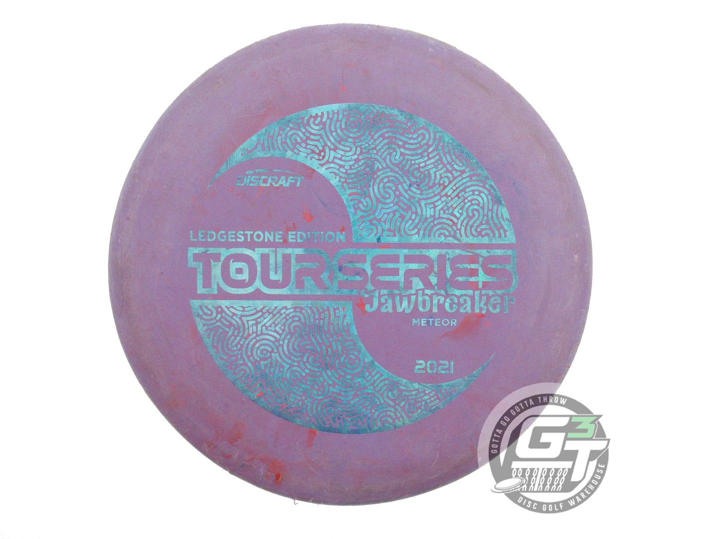 USED Discraft [LEDGESTONE] Jawbreaker Meteor 174g Purple Midrange Golf Disc