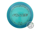 USED Discraft Z Force 175g Teal Camo Stamp Distance Driver Golf Disc