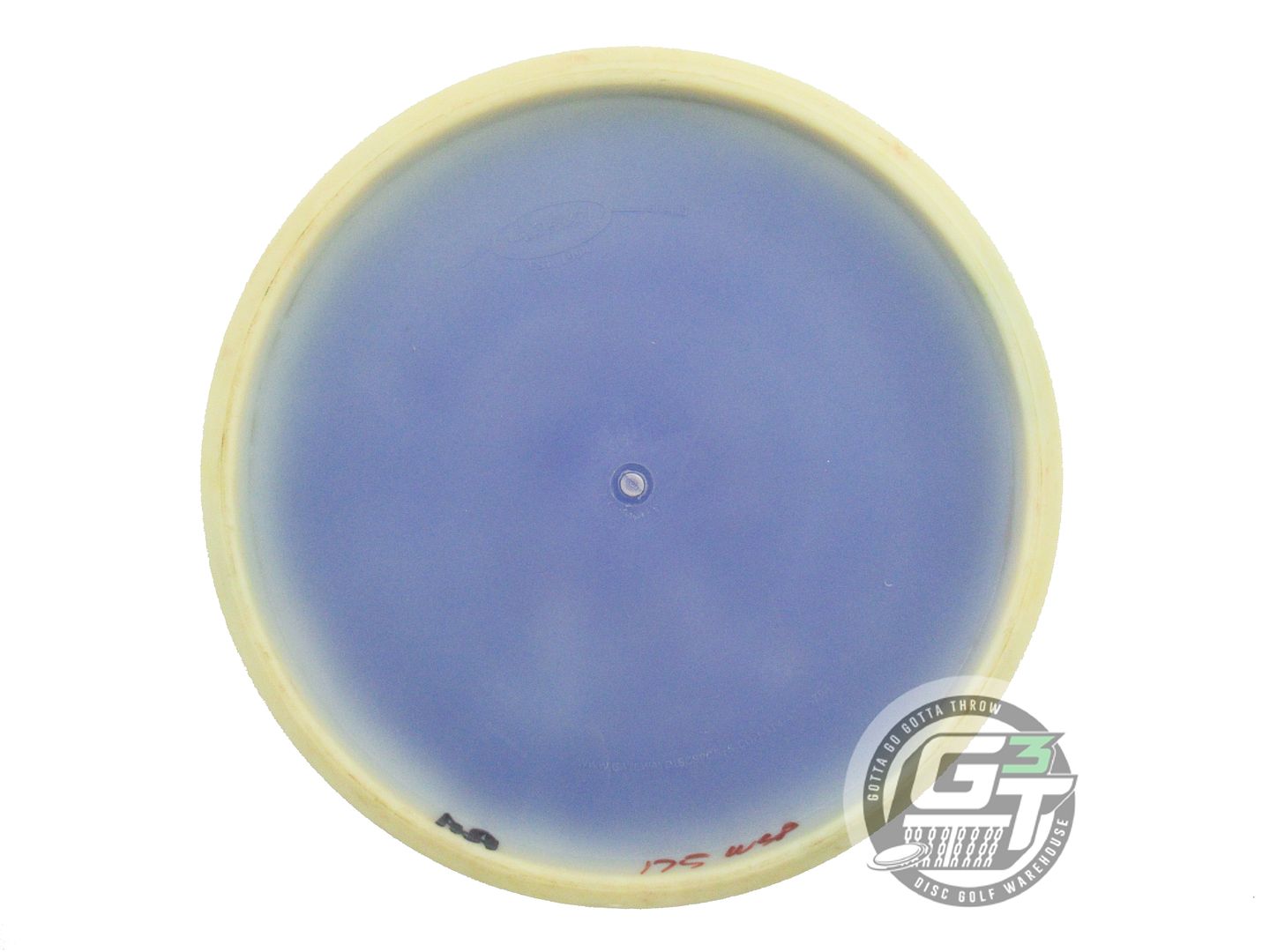 USED Gateway Platinum War Spear 175g Cream-Purple Black Stamp Putter Golf Disc