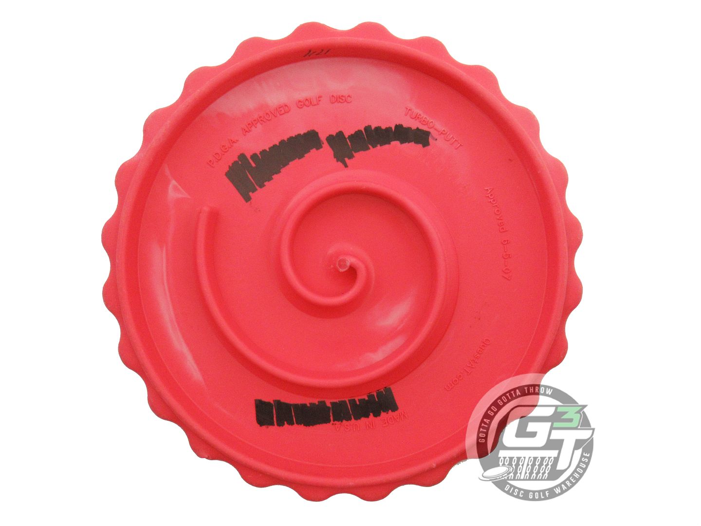 USED Quest AT Standard Turbo Putt 174g Red Snake Foil Putter Golf Disc