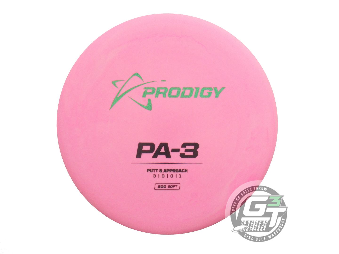 Prodigy 300 Soft Series PA3 Putter Golf Disc (Individually Listed)