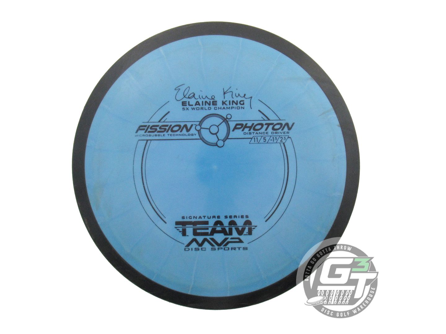 USED MVP Disc Sports [KING] Fission Photon 155g Blue Driver Golf Disc