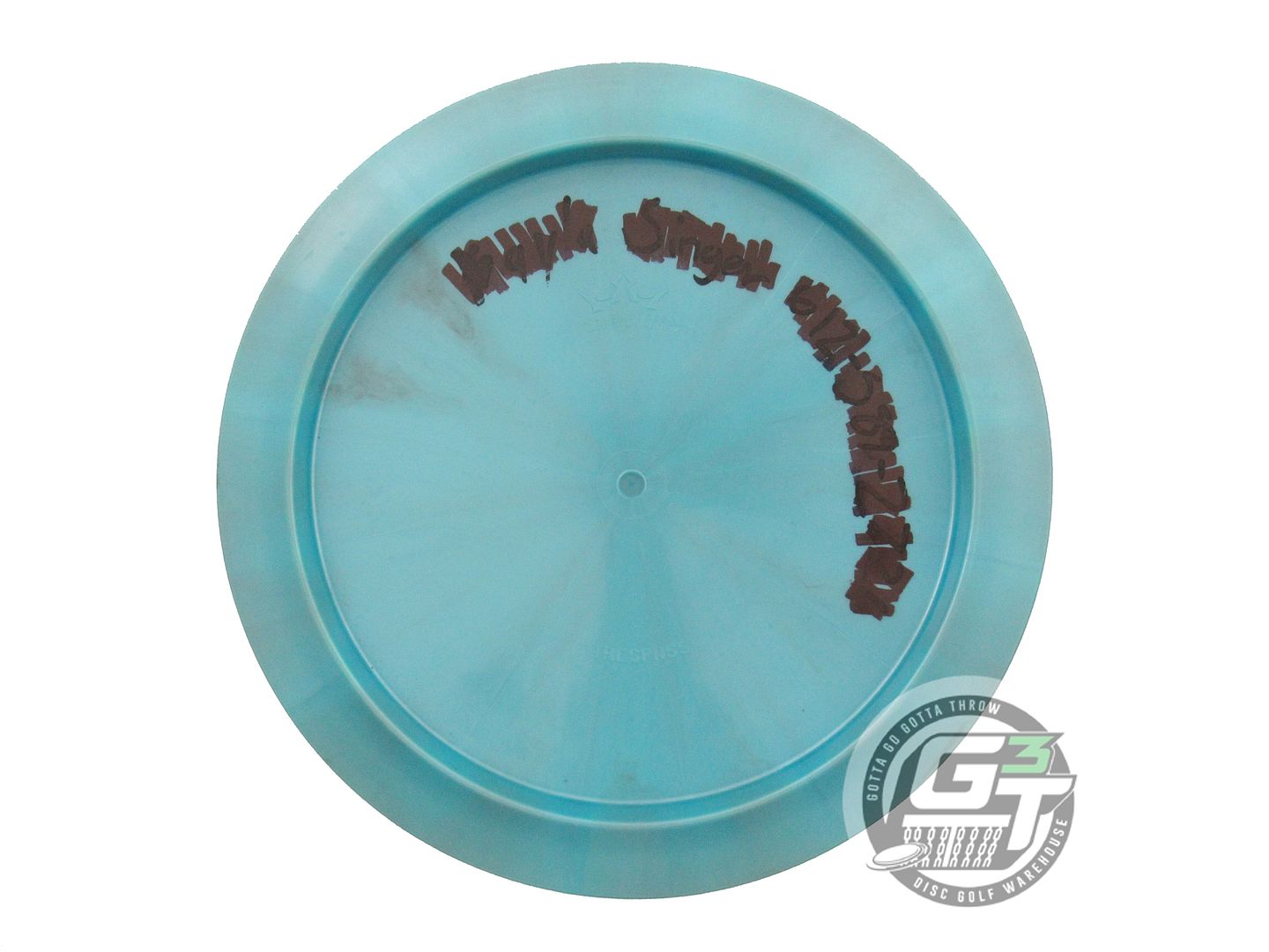 USED Dynamic Discs Fuzion Trespass 172g Teal Snake Foil Distance Driver Disc