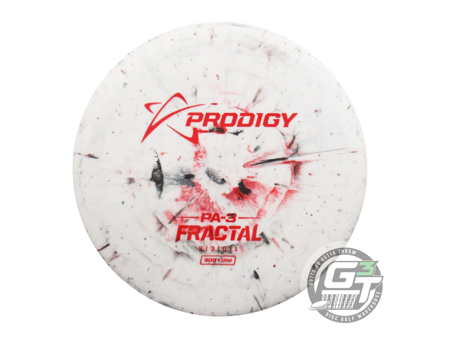 Prodigy 300 Firm Fractal PA3 Putter Golf Disc (Individually Listed)