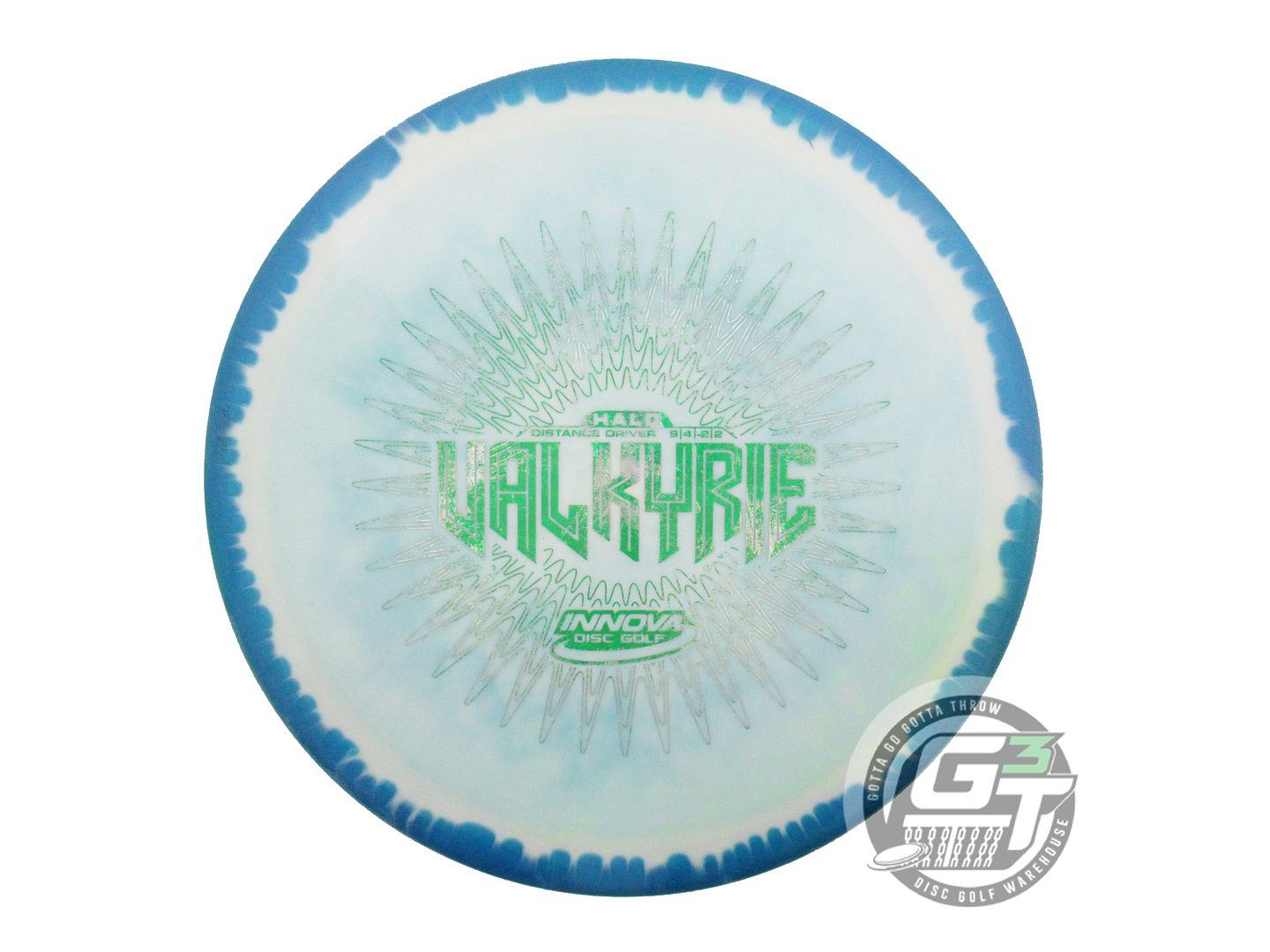 USED Innova Halo Star Valkyrie 172g Teal-White Distance Driver Golf Disc