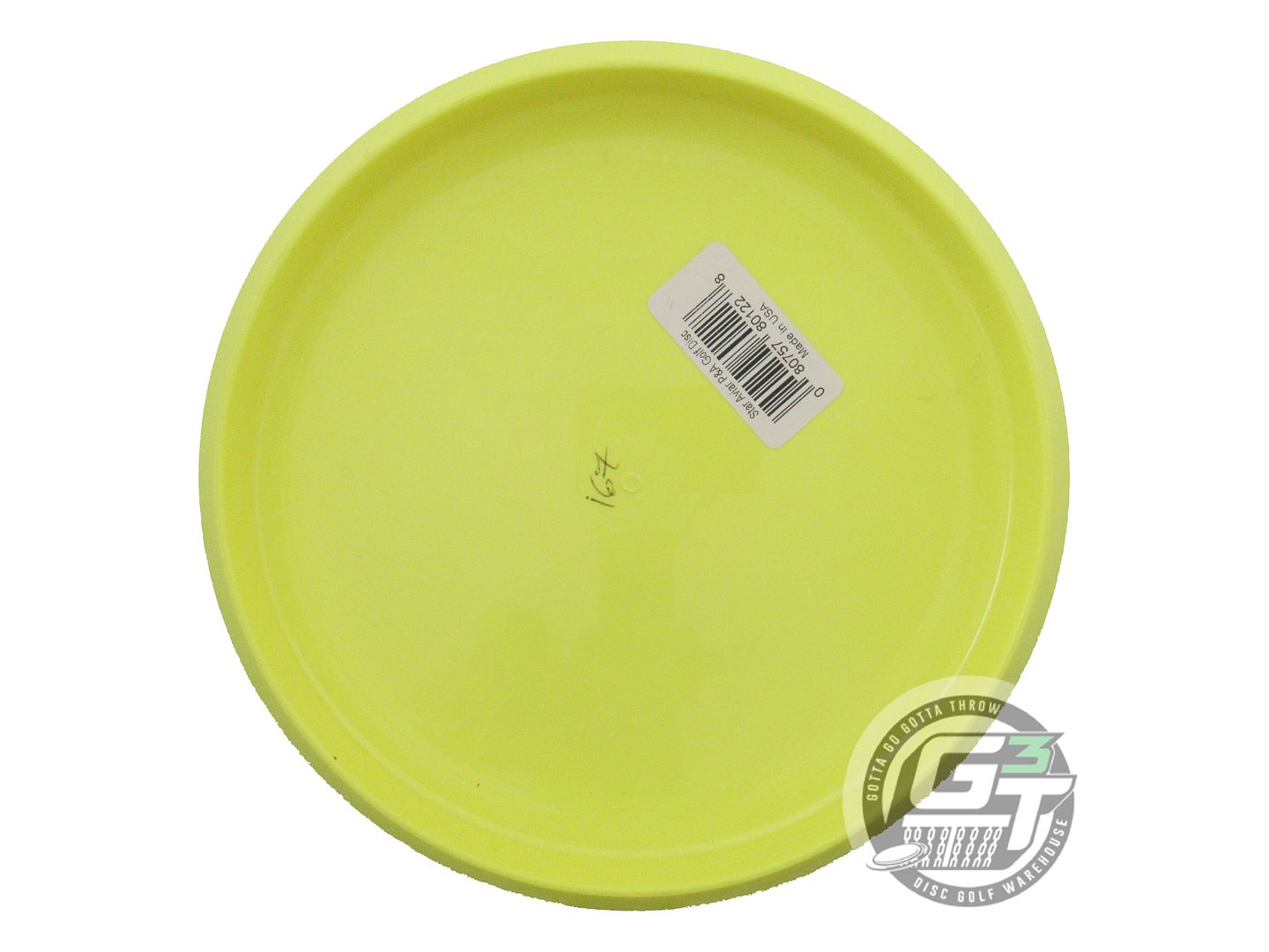 USED Innova Star Aviar 167g Yellow Black Stamp Putter Golf Disc
