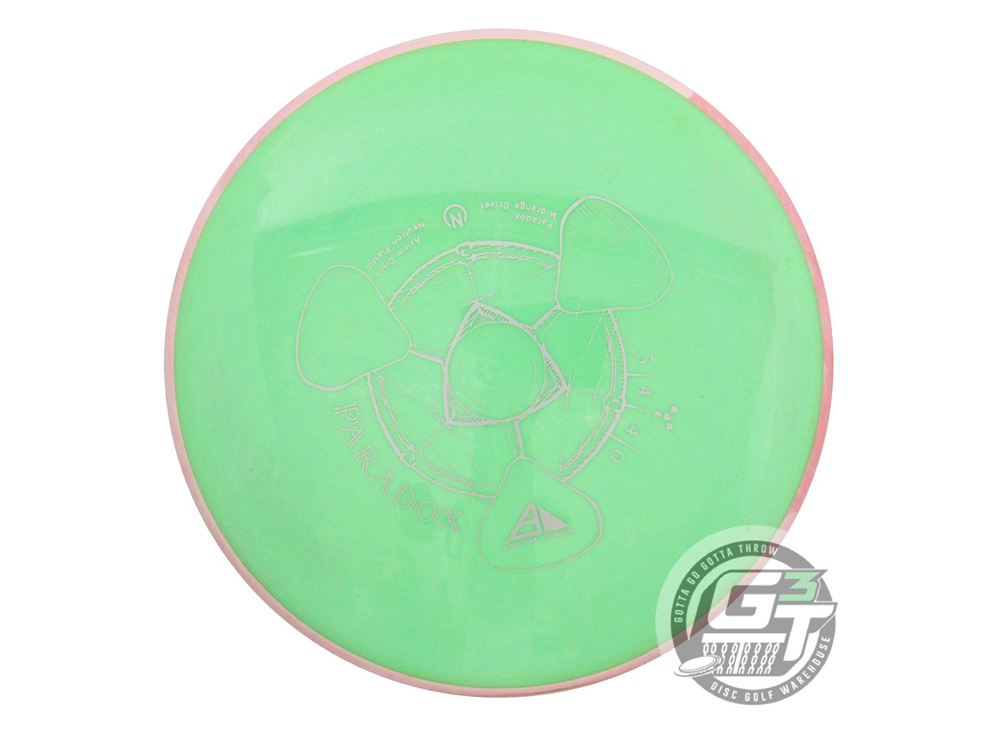 USED Axiom Discs Neutron Insanity 162g Black Teal Rim Distance Driver Golf Disc