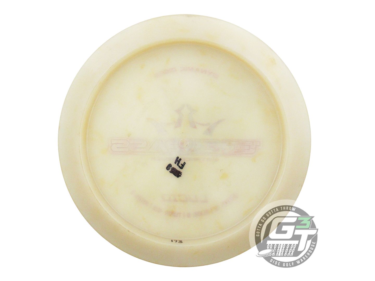 USED Dynamic Discs Lucid Trespass 173g Cream Pink Foil Distance Driver Golf Disc