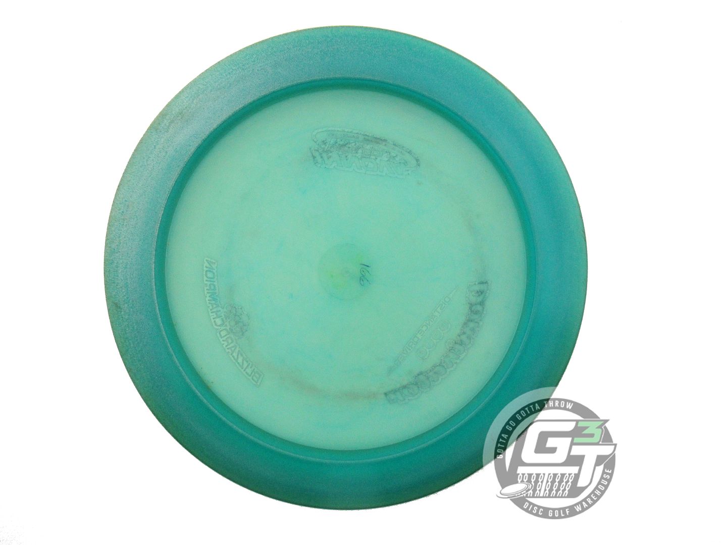 USED Innova Blizzard Dominator 166g Green Black Stamp Distance Driver Golf Disc