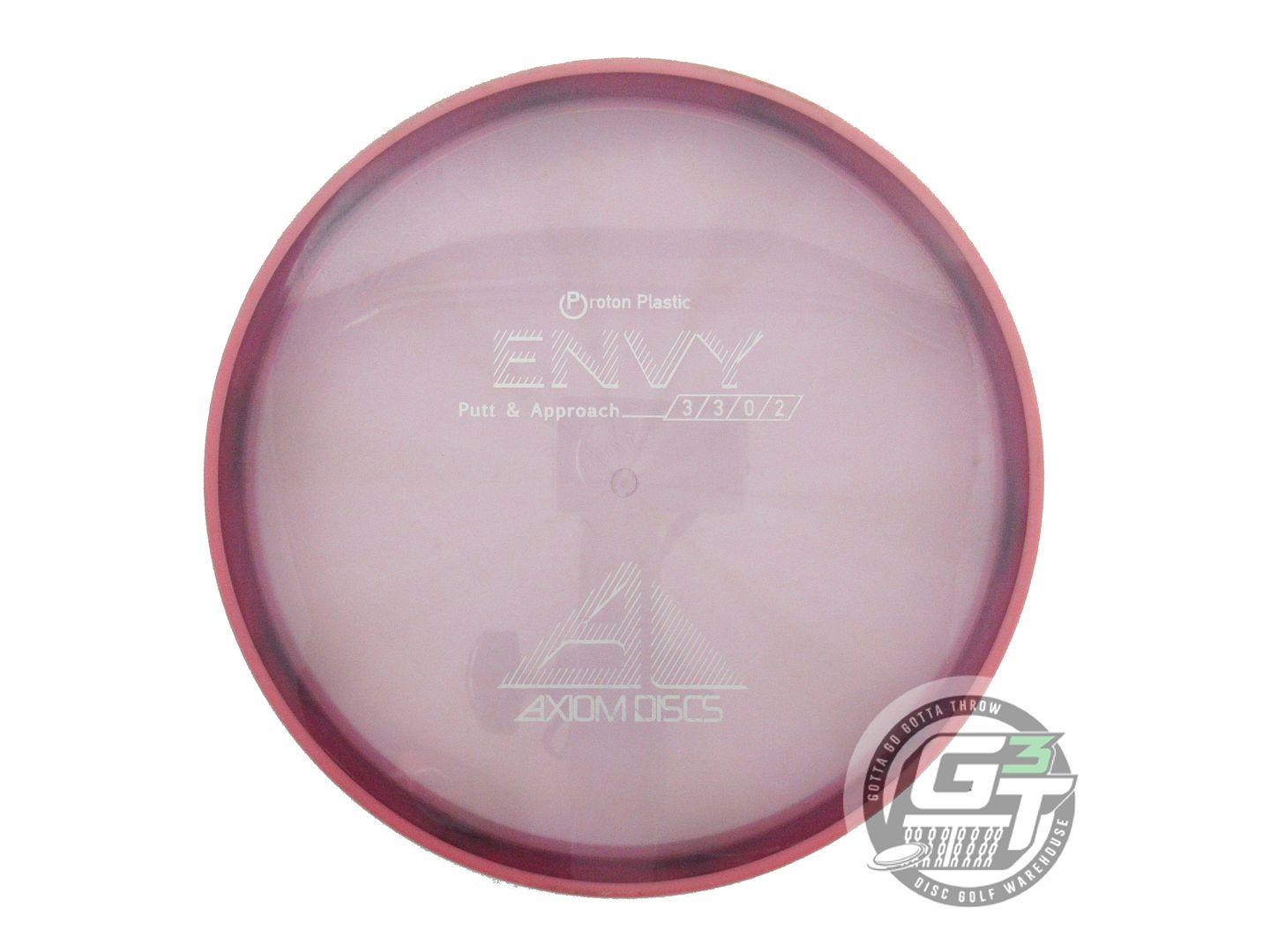 USED Axiom Discs Plasma Envy 170g Purple Pink Rim Putter Golf Disc