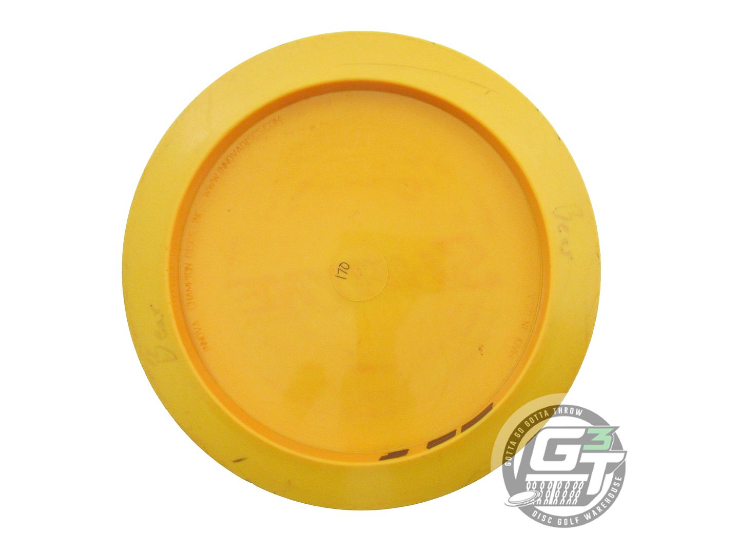 USED Innova [FAJKUS] Star Shryke 170g Marigold Black Stamp Driver Golf Disc