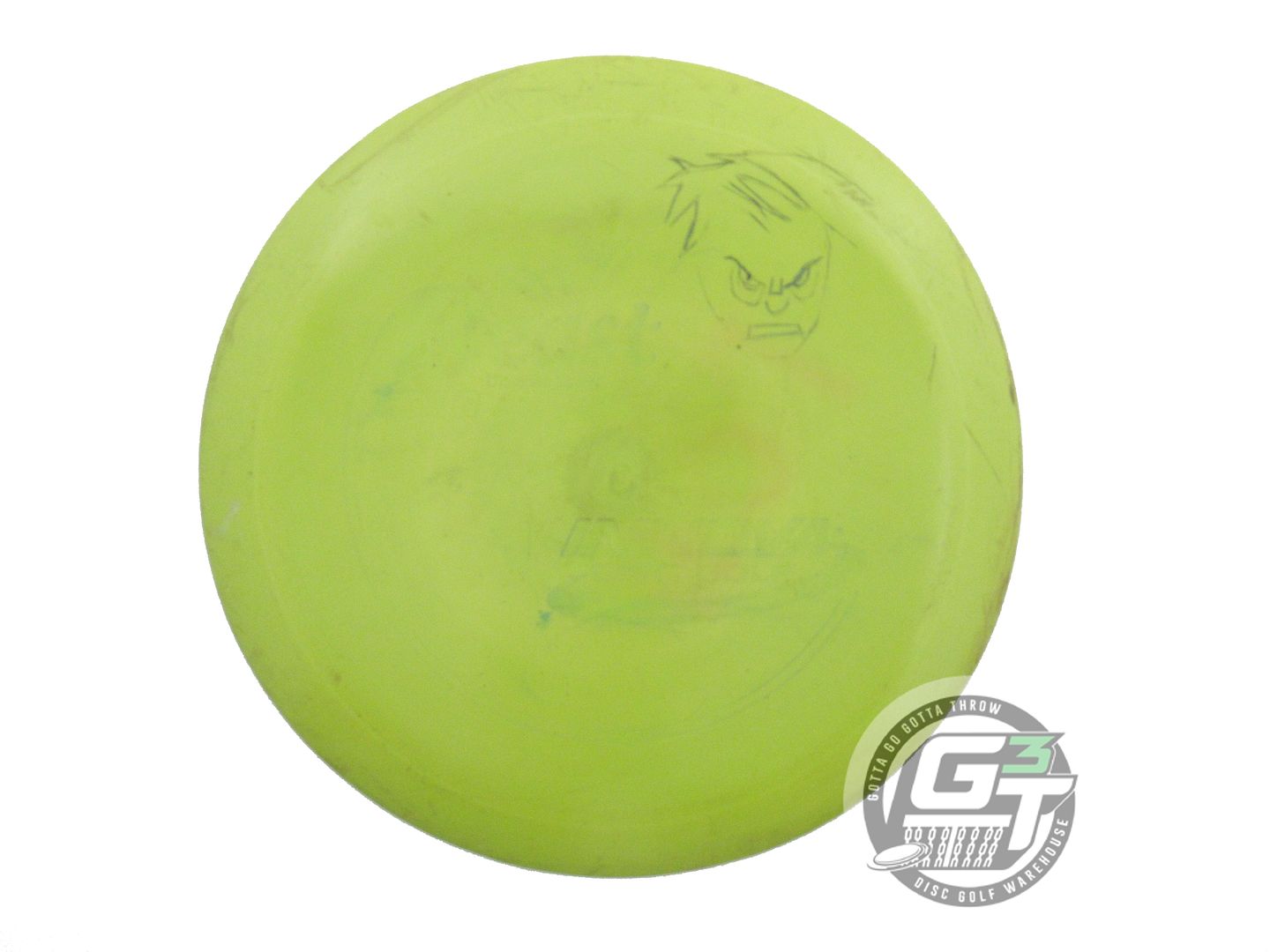 USED Innova Pro Beast 169g Olive Wiped Stamp Distance Driver Golf Disc