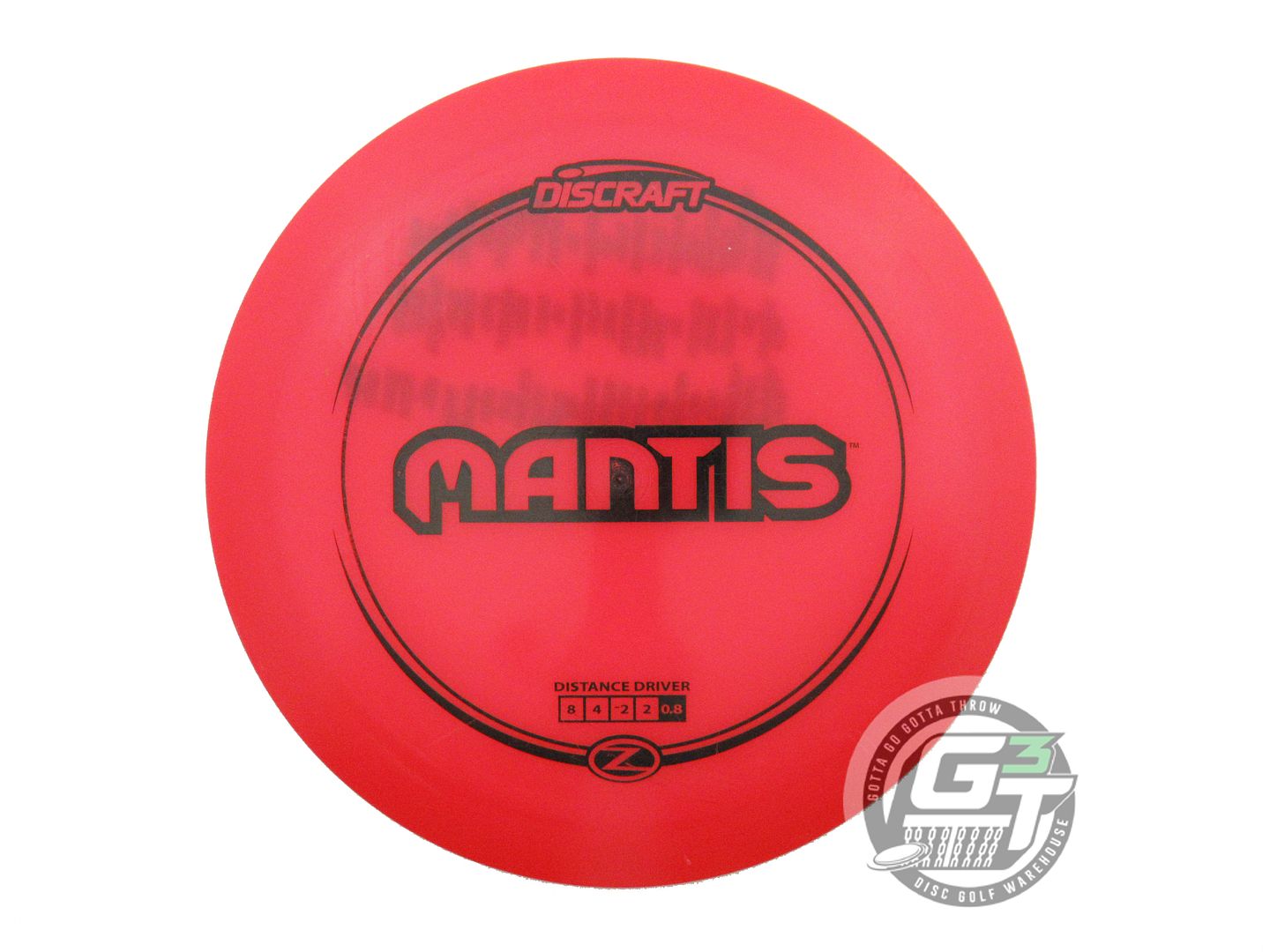 USED Discraft Z Mantis 175g Red Black Stamp Fairway Driver Golf Disc