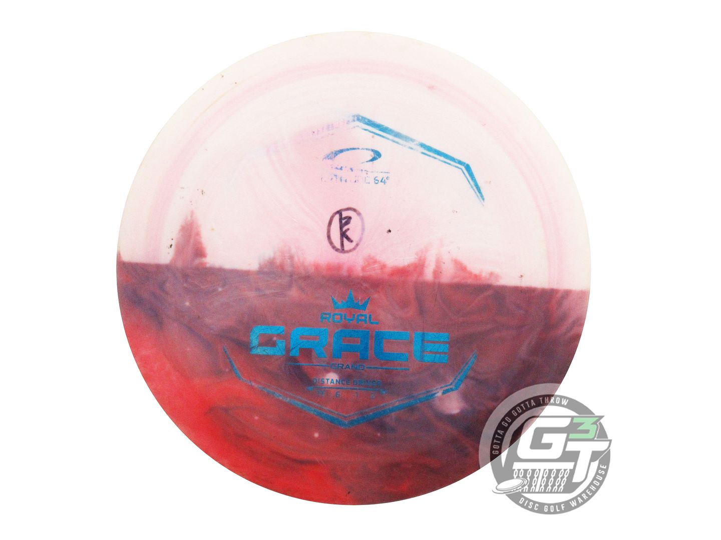USED Latitude 64 Royal Grand Grace 175g Pink HOME DYED Distance Driver Disc