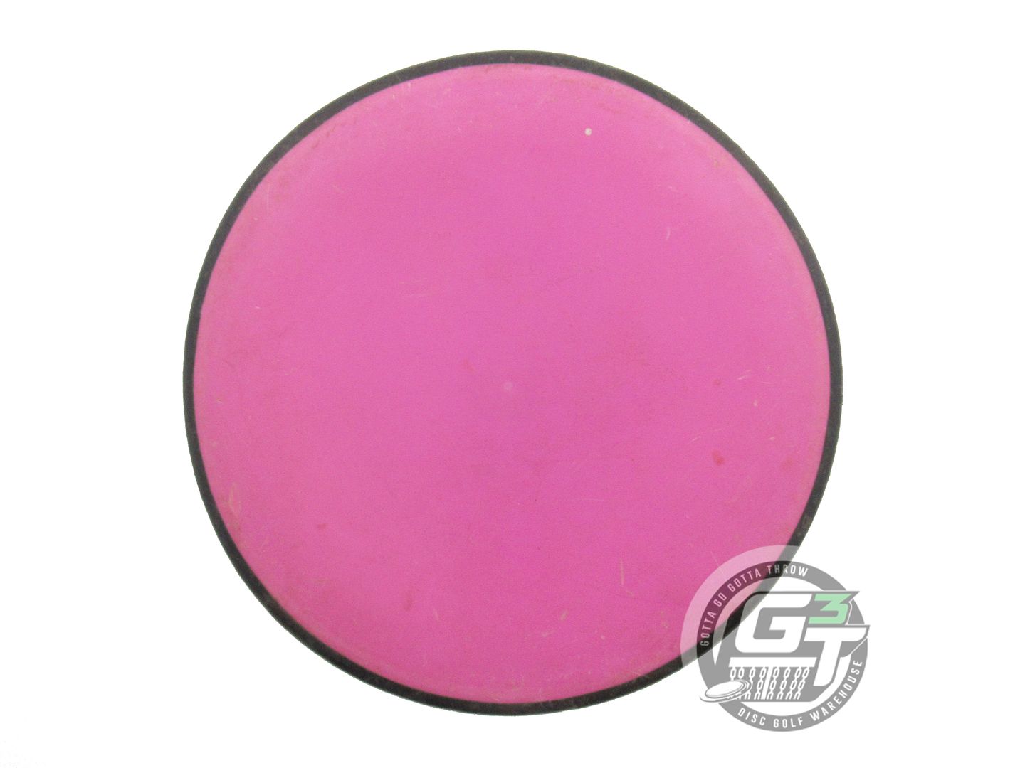 USED MVP Disc Sports Electron Atom 175g Pink Wiped Stamp Putter Golf Disc