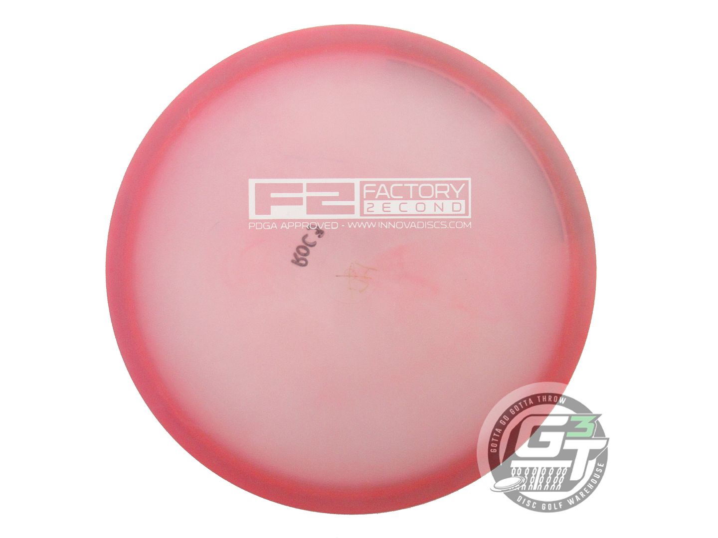USED Innova X-OUT Champion Roc3 174g Pink Midrange Golf Disc