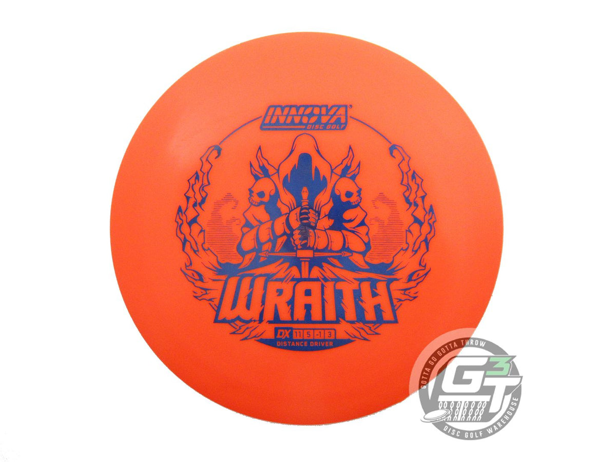 USED Innova DX Wraith 154g Orange Blue Stamp Distance Driver Golf Disc