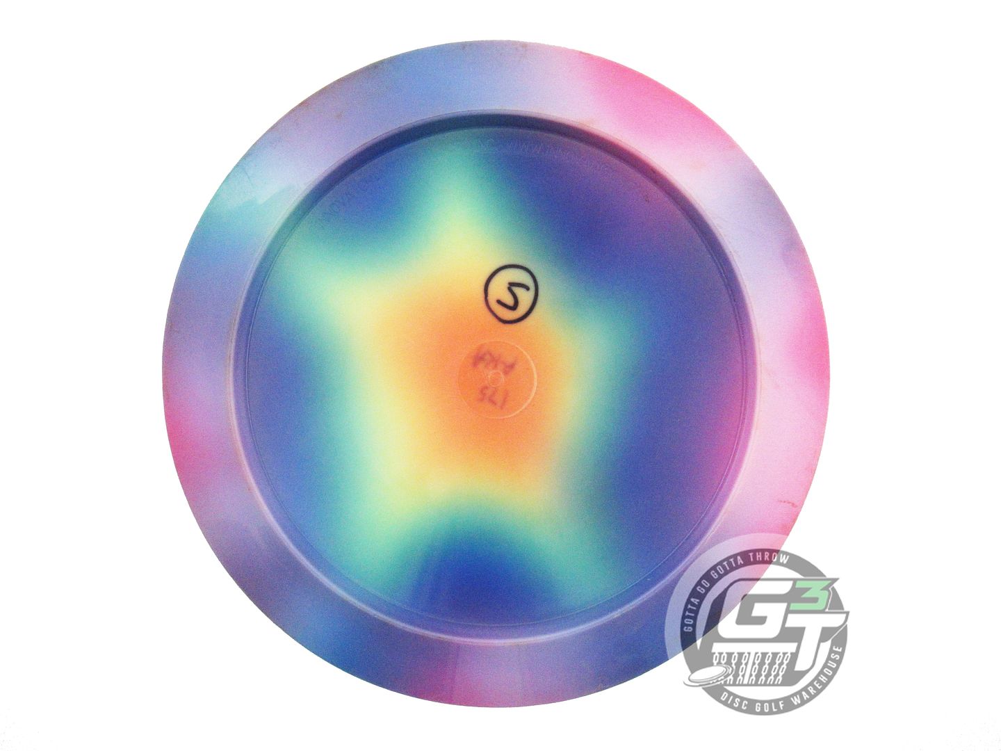 USED Innova I-DYE Pro Katana 175g Rainbow Blob Distance Driver Golf Disc