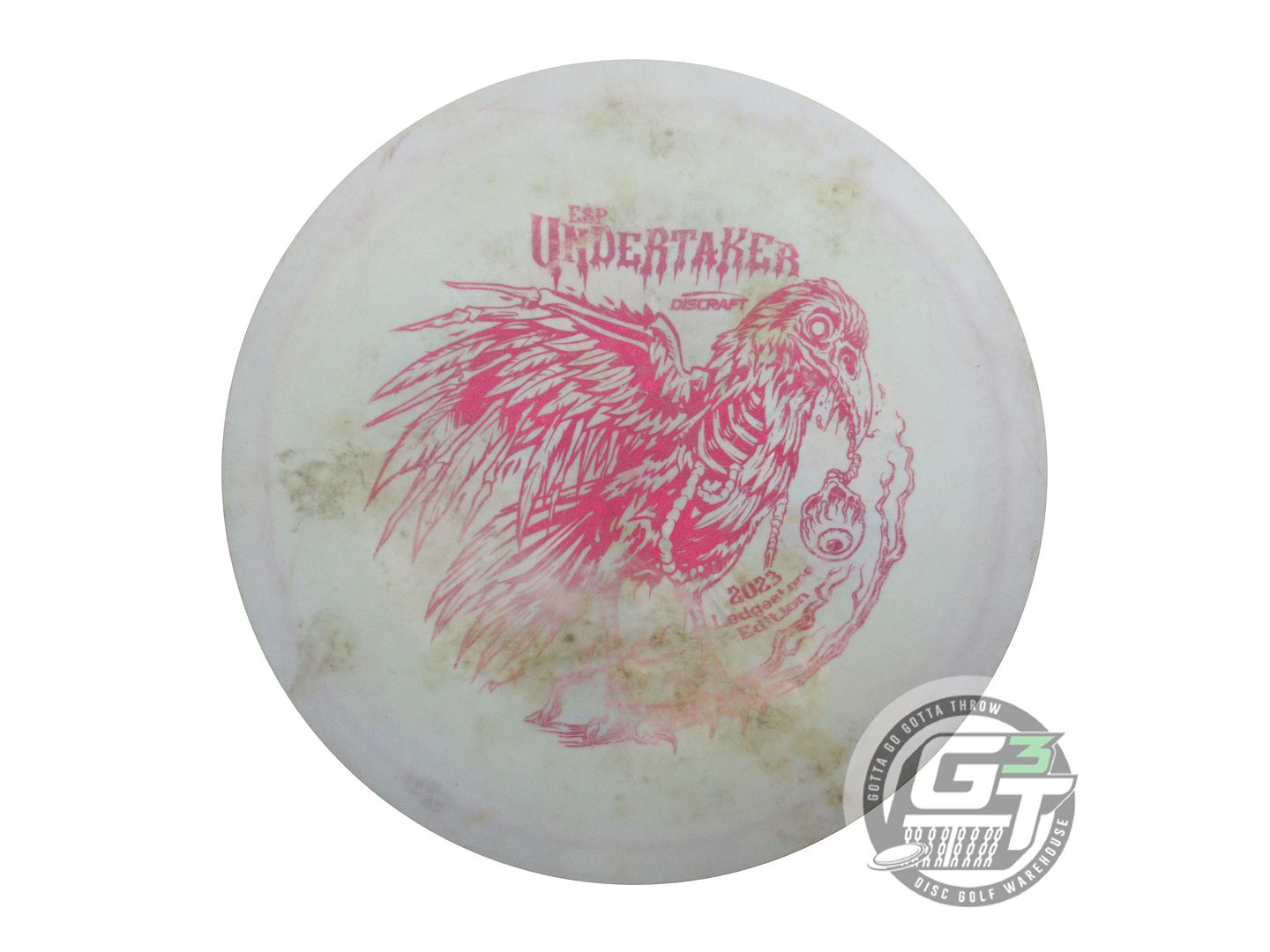 USED Discraft [LEDGESTONE] ESP Undertaker 161g Lilac-Seafoam Driver Disc