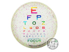 USED Discraft [LEDGESTONE] CryZtal Confetti FLX Focus 174g Rainbow Golf Disc