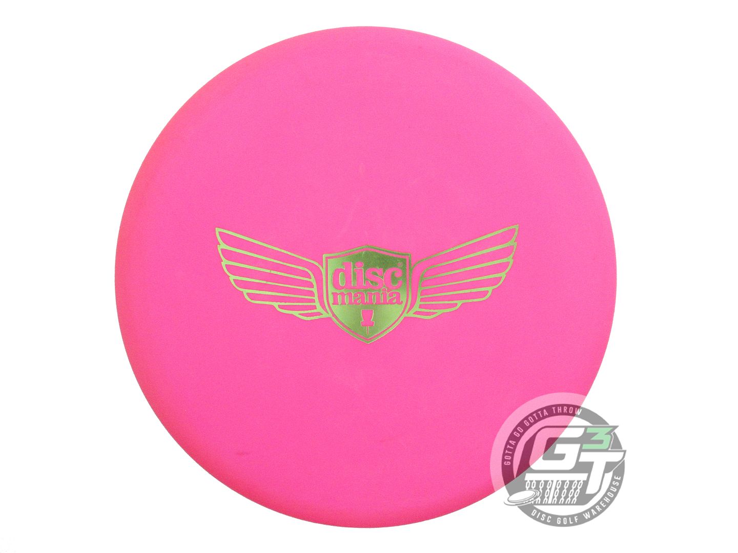 USED DiscMania WINGS Active Base Sensei 169g Pink Lime Foil Putter Golf Disc