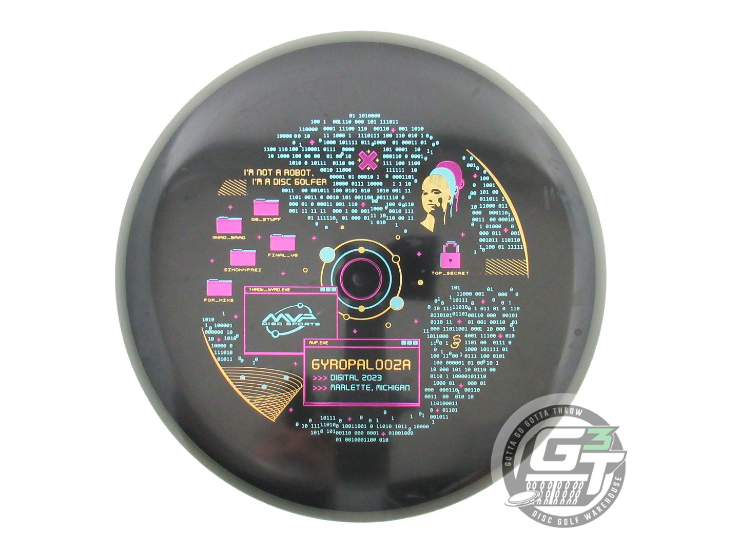 USED Axiom Discs Eclipse Rim R2 Neutron Hex 172g GYROPALOOZA Midrange Golf Disc