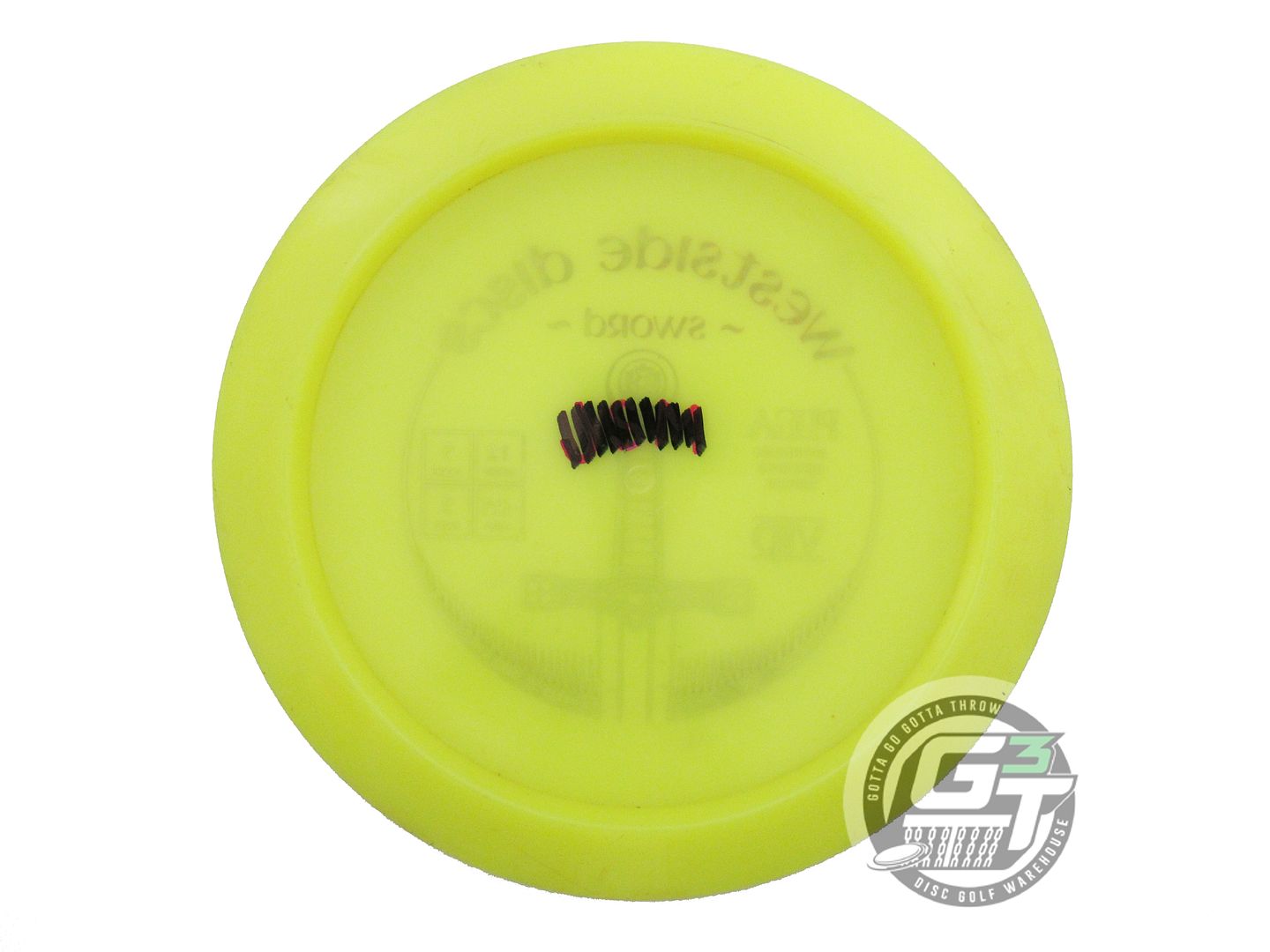 USED Westside Discs VIP Sword 174g Yellow Red Foil Distance Driver Golf Disc