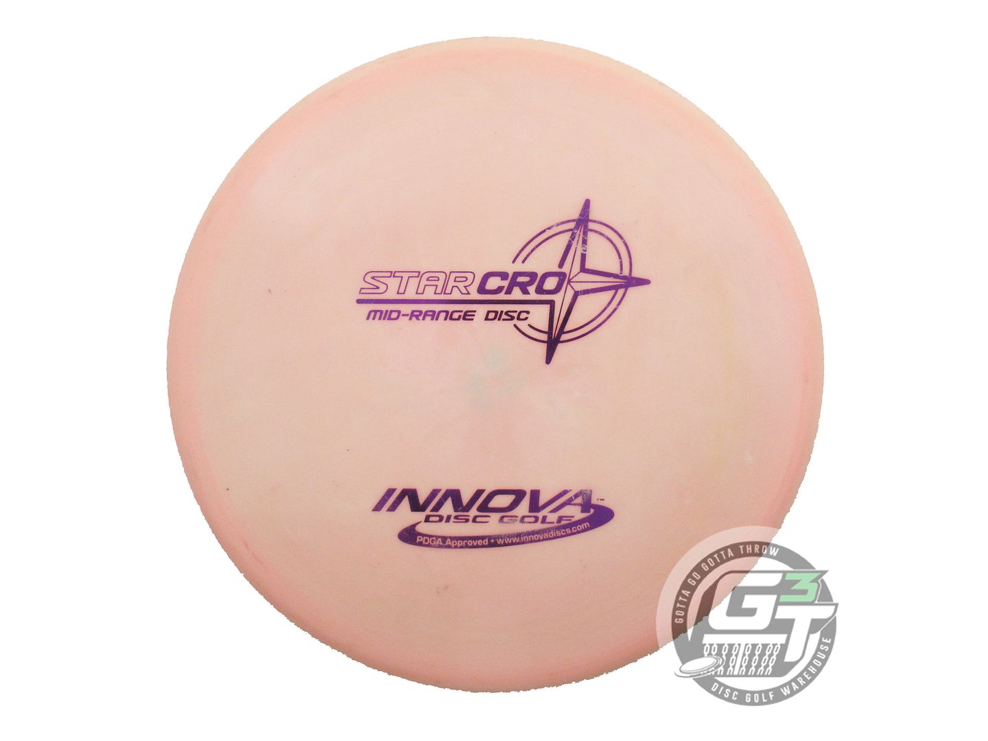 USED Innova Star Cro 169g Pink Purple Foil OOP Midrange Golf Disc