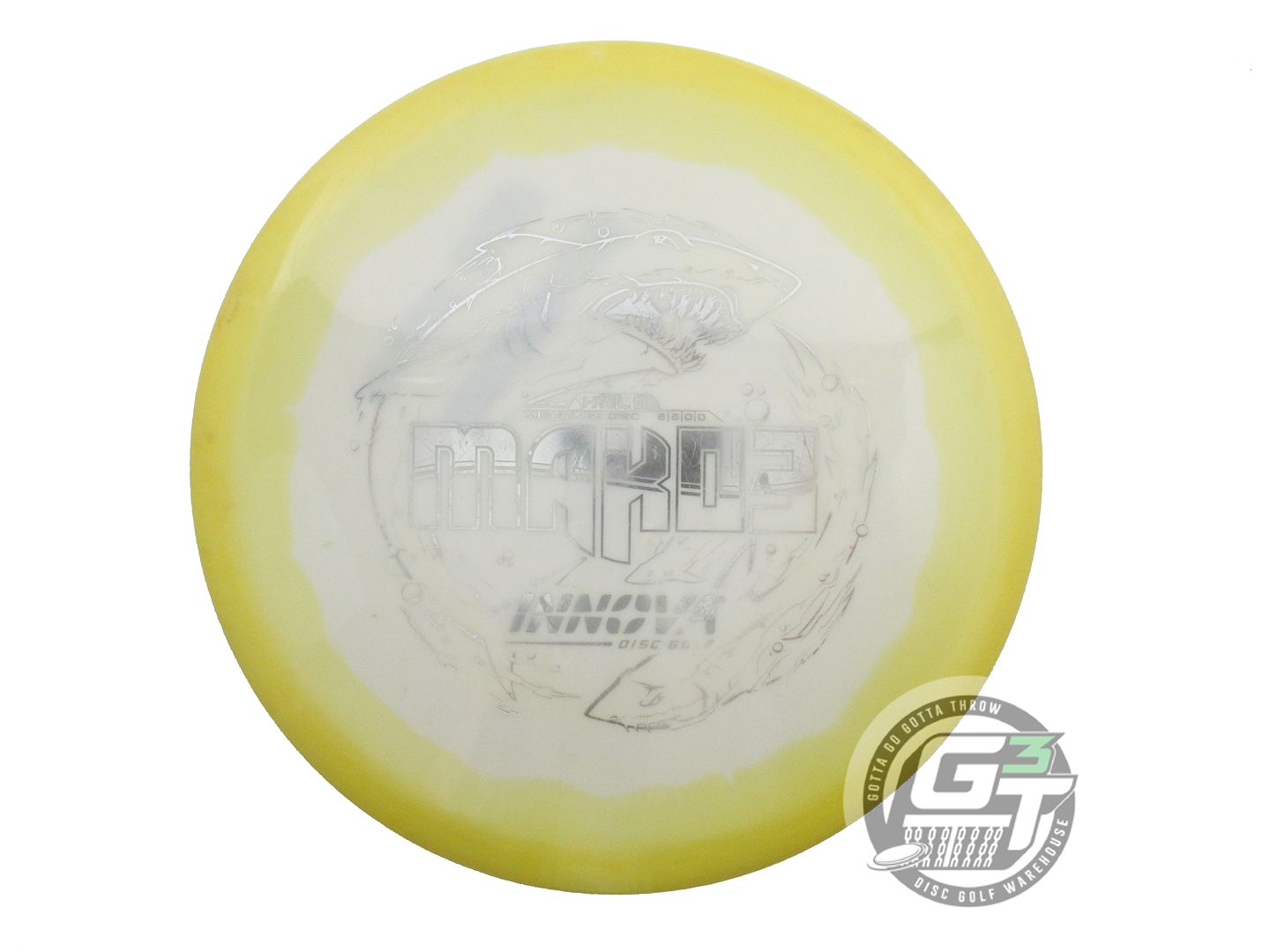 USED Innova Halo Star Mako3 167g Yellow-White Midrange Golf Disc